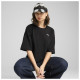 Puma Γυναικεία κοντομάνικη μπλούζα Wardrobe Essentials Oversized Short Tee